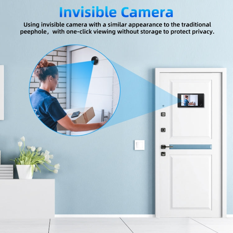 SN520AD 3.5 inch Screen 2.0MP Security Camera Digital Peephole Door Viewer