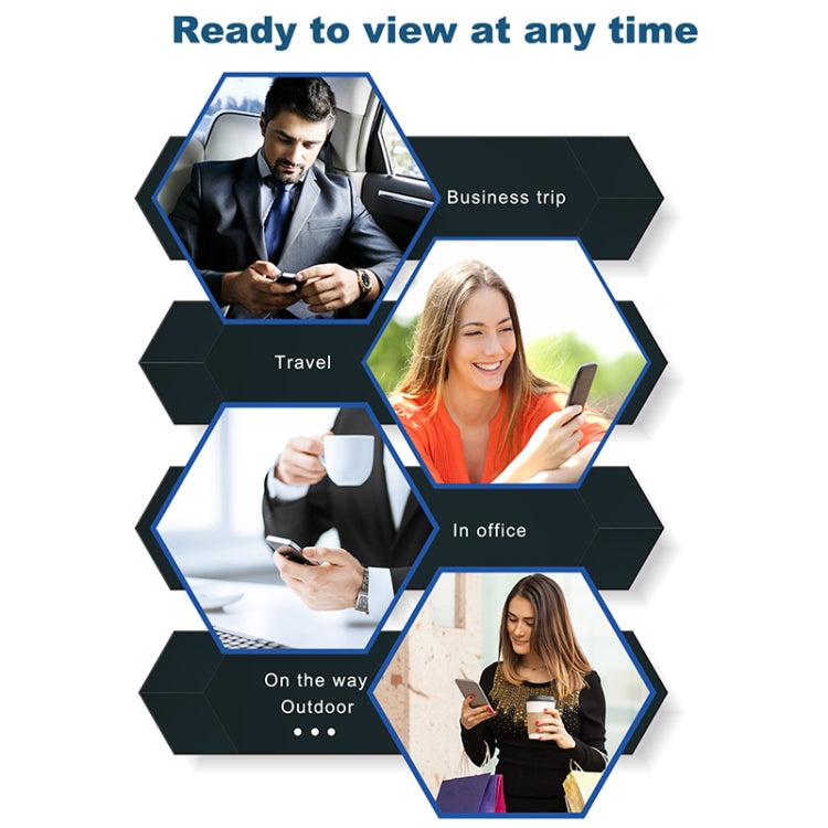 M101 WiFi Intelligent Video Doorbell, Support Infrared Night Vision / Motion Detection / Two-way Intercom / 32GB SD Card