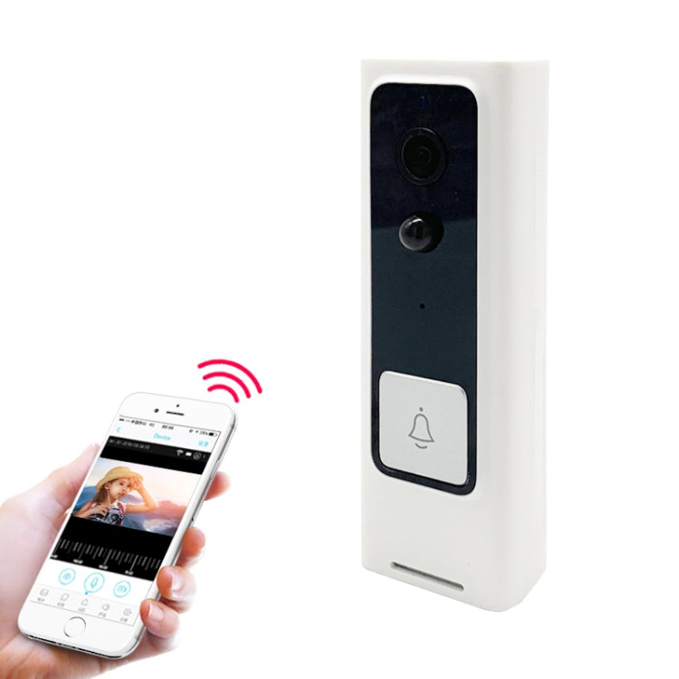 M200B WiFi Intelligent Square Button Video Doorbell, Support Infrared Motion Detection & Adaptive Rate & Two-way Intercom & Remote / PIR Wakeup