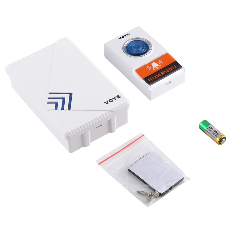 VOYE V022A Home Music Remote Control Wireless Doorbell with 38 Polyphony Sounds