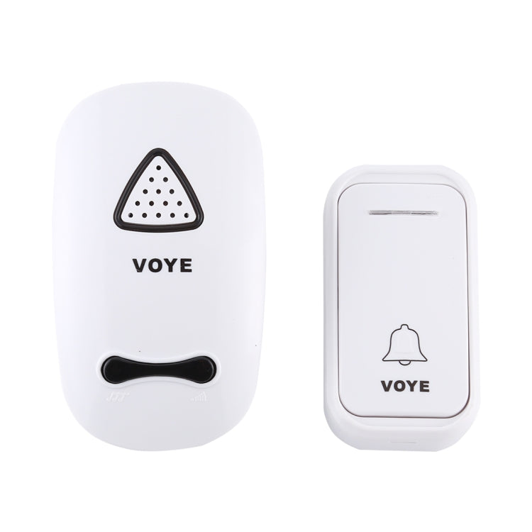 VOYE V025F Home Music Remote Control Wireless Doorbell with 38 Polyphony Sounds, US Plug