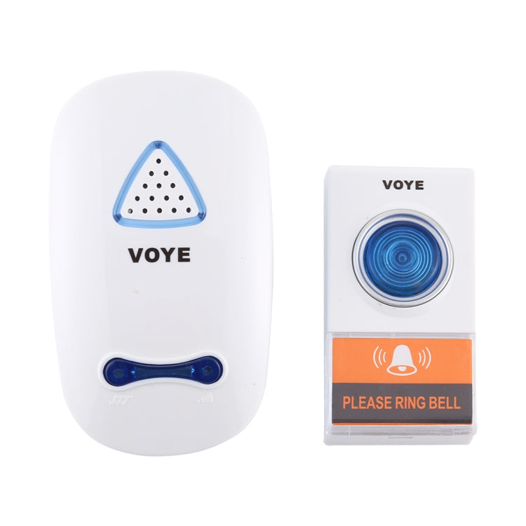 VOYE V025A Home Music Remote Control Wireless Doorbell with 38 Polyphony Sounds, US Plug