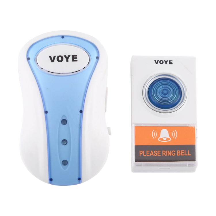 VOYE V008A Home Music Remote Control Wireless Doorbell with 38 Polyphony Sounds, US Plug