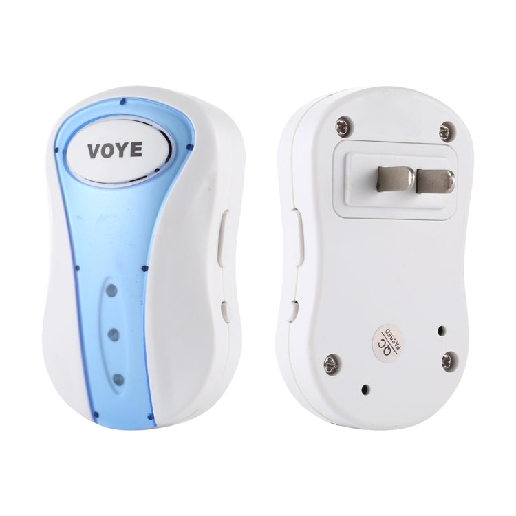 VOYE V008A Home Music Remote Control Wireless Doorbell with 38 Polyphony Sounds, US Plug