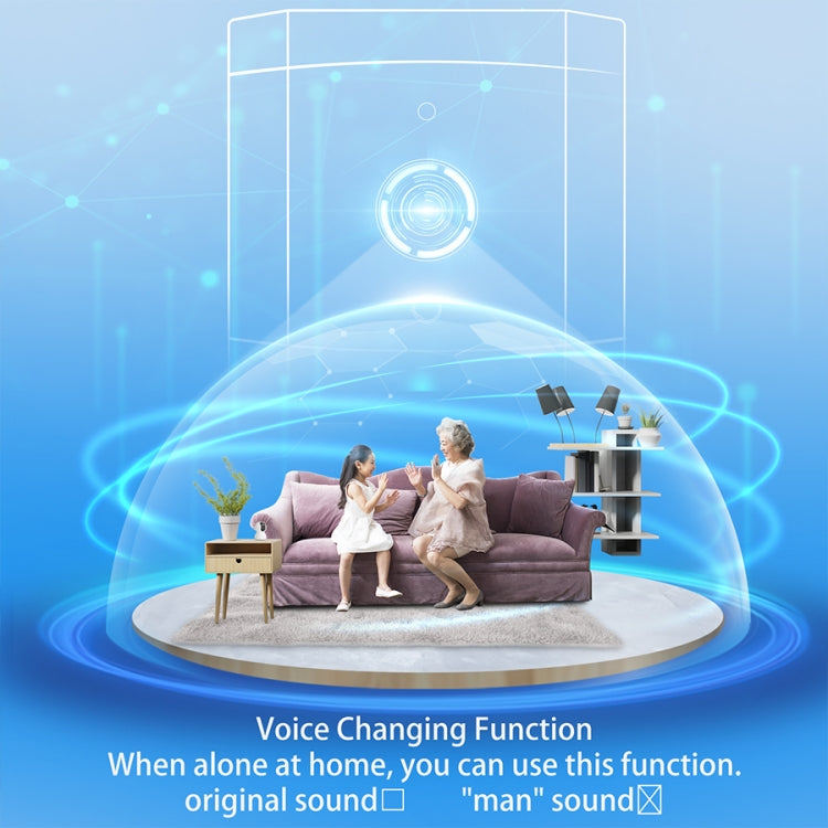 DoorBell i5 Smart Doorbell HD Wireless Bluetooth WiFi Security Camera Visual Doorbells Anti-theft Support Bidirectional Voice Intercom