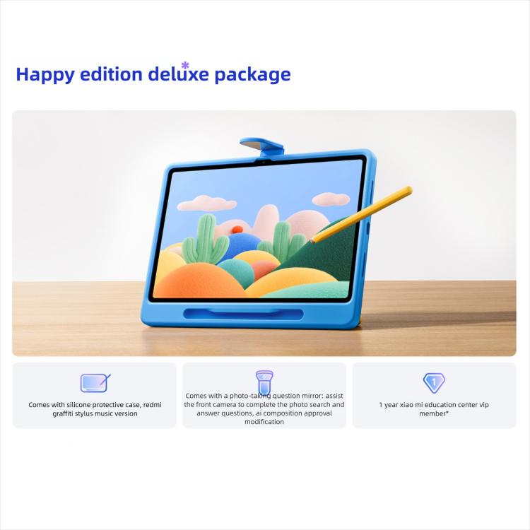 REDMI Pad 2 11 inch, 6GB+256GB, HyperOS 2, MediaTek G100-Ultra Octa Core CPU