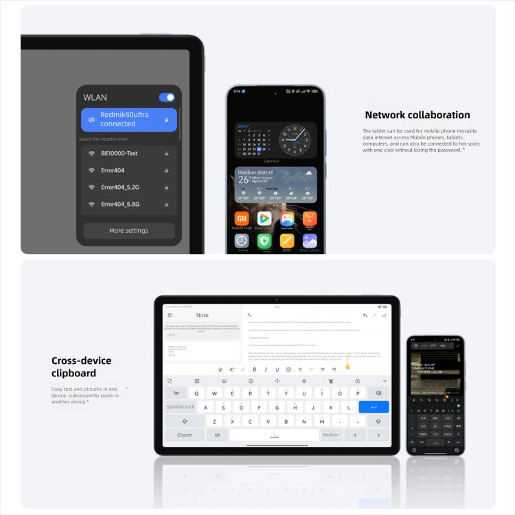 REDMI Pad 2 11 inch Tablet PC, 8GB+128GB, HyperOS 2, MediaTek G100-Ultra Octa Core CPU