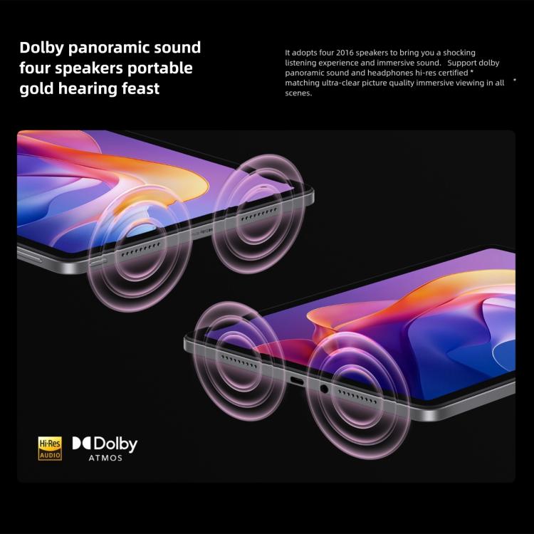 REDMI Pad 2 11 inch Tablet PC, 8GB+256GB, HyperOS 2, MediaTek G100-Ultra Octa Core CPU