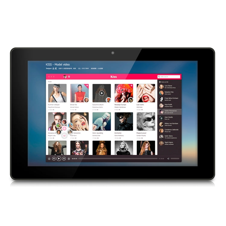 HSD1020T Touch Screen All in One PC with Holder, 2GB+16GB, 10.1 inch IPS Android 8.1 RK3288 Octa Core Up to 1.5GHz, Support OTG & Bluetooth & WiFi, EU/US/UK Plug