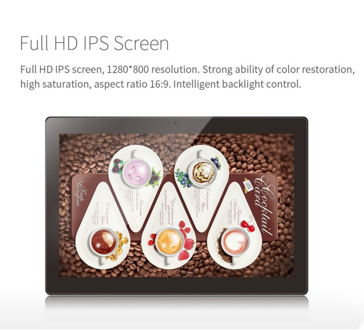 HSD1020T Touch Screen All in One PC with Holder, 2GB+16GB, 10.1 inch IPS Android 8.1 RK3288 Octa Core Up to 1.5GHz, Support OTG & Bluetooth & WiFi, EU/US/UK Plug