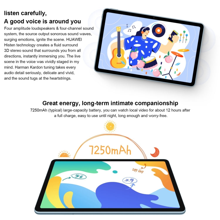 HarmonyOS 2 Qualcomm Snapdragon 778G 4G Octa Core up to 2.42GHz, Support Dual WiFi, OTG, Network: 4G, Not Support Google Play