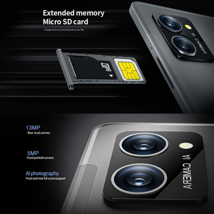 Android 11.0 MTK6762 Octa Core, Support Dual SIM & Bluetooth & WiFi, EU Plug