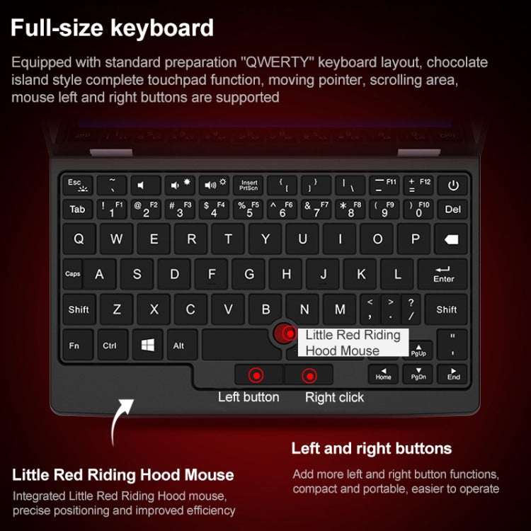 Windows 10 Intel Celeron N4000 Dual Core up to 2.6GHz, Support Dual Band WiFi & BT & TF Card