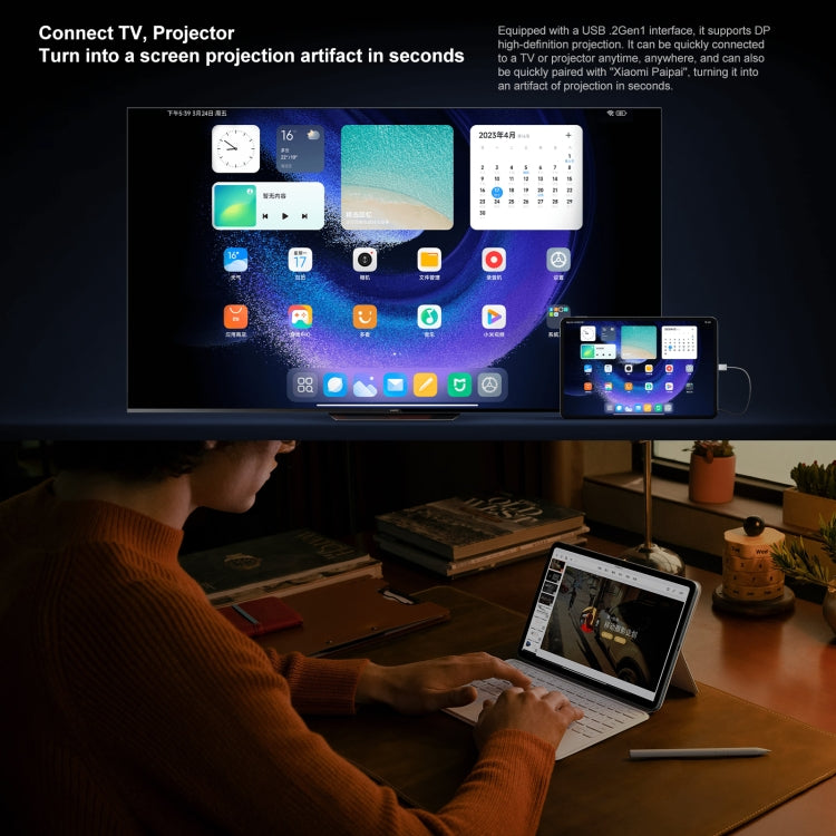 MIUI 14 Qualcomm Snapdragon 870 7nm Octa Core up to 3.2GHz, 8840mAh Battery, Support BT, WiFi