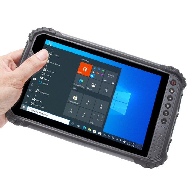 IP65 Waterproof Shockproof Dustproof, Windows 10, Intel Core i5-8200Y Dual Core, Support WiFi / BT / RJ-45, EU Plug