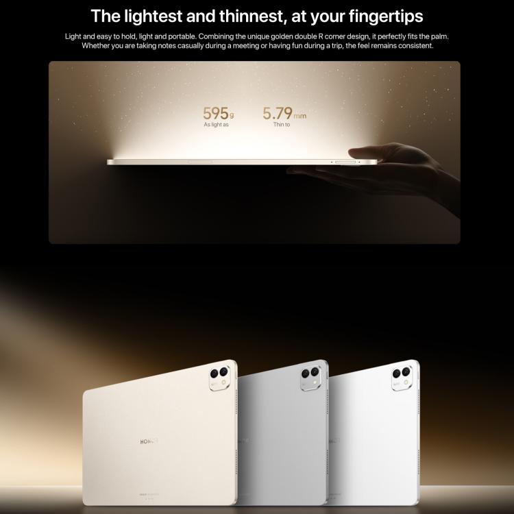 Honor MagicPad3 Pro 13.3 inch WiFi Tablet PC, 16GB+512GB MagicOS 10.0 Qualcomm Snapdragon 8 Lite Gen5 Octa Core