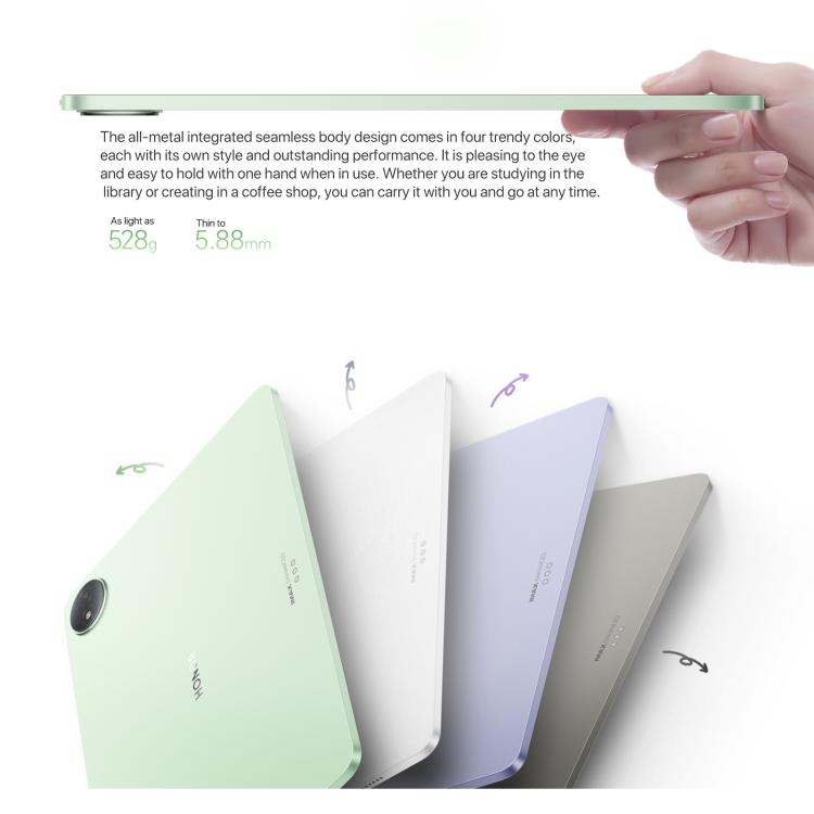 Honor MagicPad3 12.5 inch WiFi Tablet PC, 8GB+256GB MagicOS 9.0.1 Qualcomm Snapdragon 8 Gen3 Octa Core