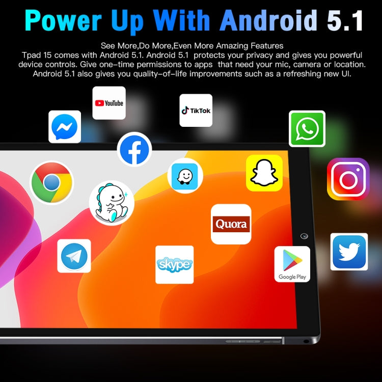 Android 5.1 MT6592 Quad Core, Support Dual SIM, WiFi, BT, GPS