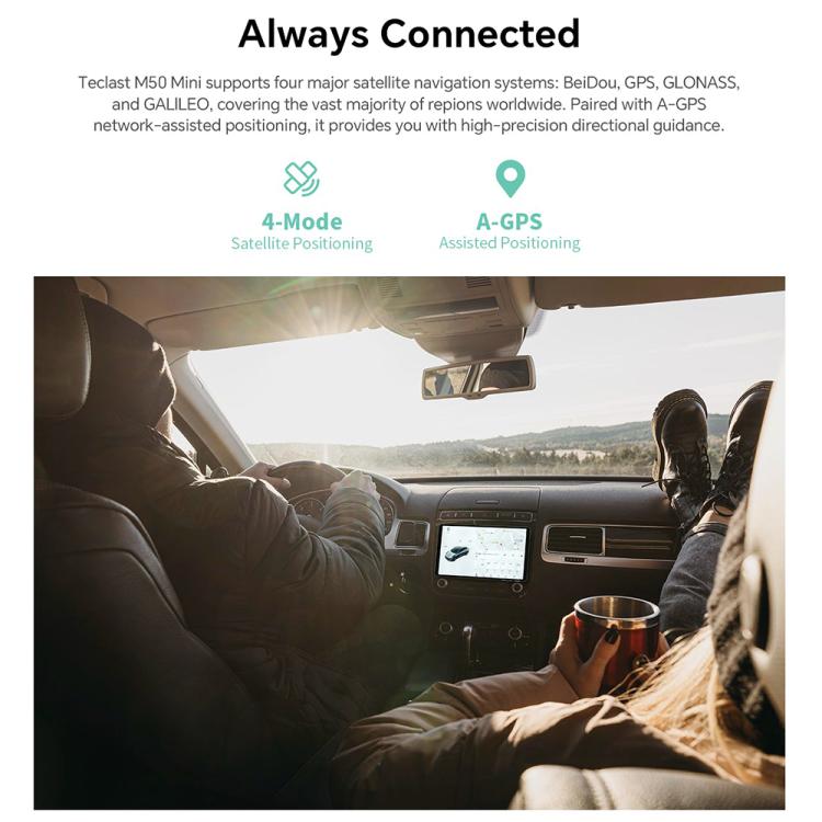 Teclast M50 Mini WiFi Tablet PC, 4GB+128GB, 8.7 inch Android 15 Unisoc T606 Octa Core
