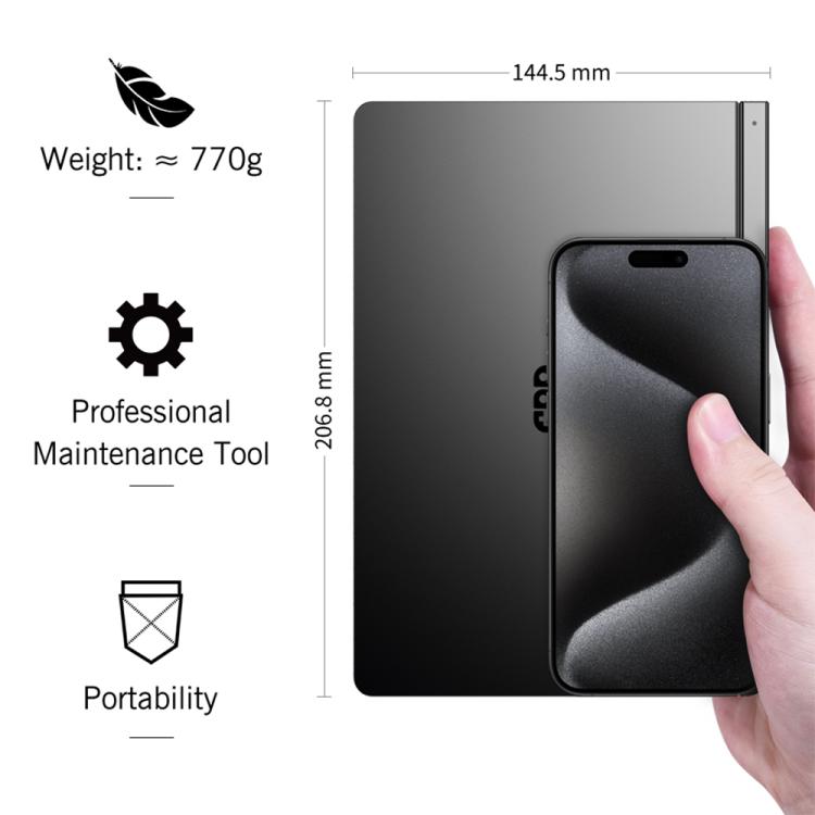 GPD Pocket 4 Handheld Gaming PC, 16GB+1TB, 8.8 inch Windows 11 Home AMD Ryzen 7 8840U, US Plug