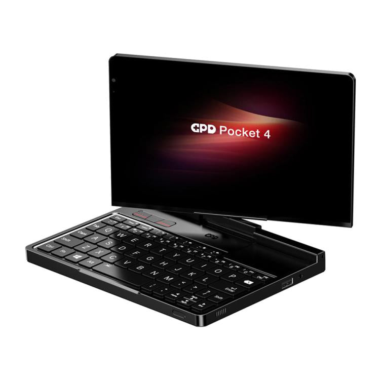 GPD Pocket 4 Handheld Gaming PC, 32GB+2TB, 8.8 inch Windows 11 Home AMD Ryzen AI 9 HX 370, EU Plug