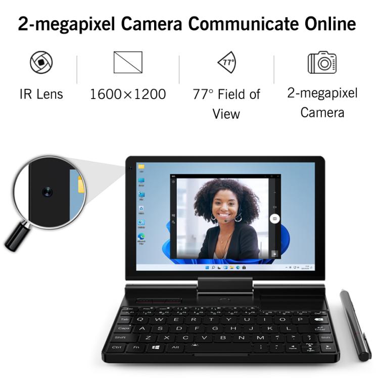 GPD Pocket 3 Handheld PC, 16GB+512GB, 8 inch Windows 11 Home Intel Core i3-1125G4, EU Plug