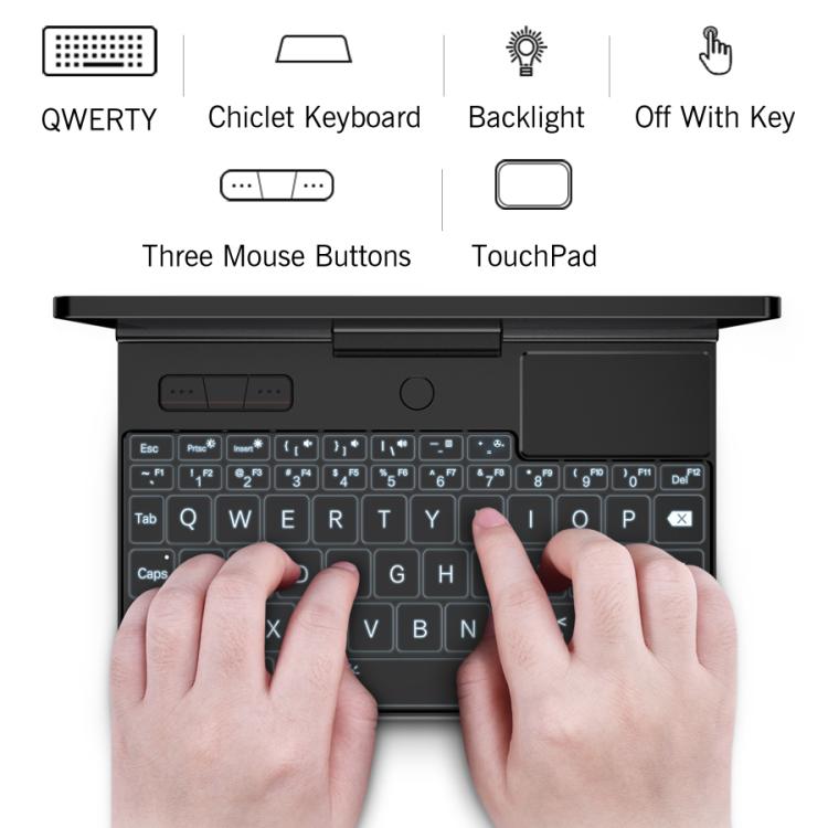 GPD Pocket 3 Handheld PC, 16GB+512GB, 8 inch Windows 11 Home Intel Core i3-1125G4, EU Plug