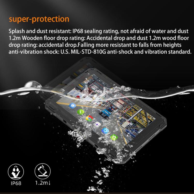 CENAVA A88ST IP68 Rugged Tablet PC, 4GB+64GB, 8 inch Android 11 MTK6771 Octa Core, 4G Network, EU Plug