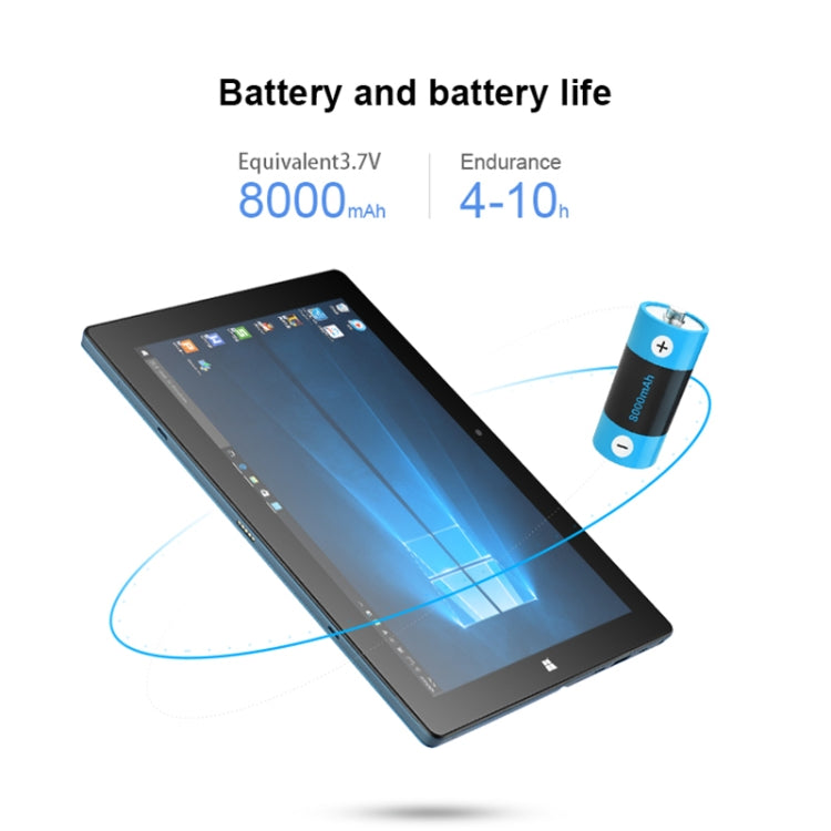 Windows 10 System, Intel Gemini Lake N4120 Quad Core up to 2.6GHz, without Keyboard & Stylus Pen, Support Dual Band WiFi & Bluetooth & TF Card & HDMI, US Plug