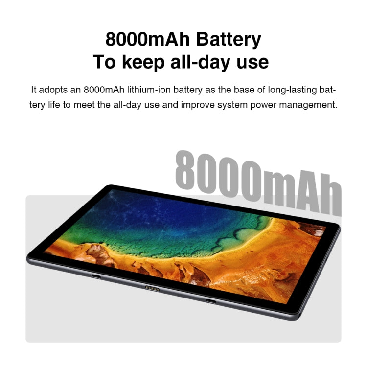 Android 10.0, Helio MT6771V Octa Core up to 2.0GHz, Support Dual SIM & OTG & Bluetooth & Dual Band WiFi, EU Plug (Black+Grey)