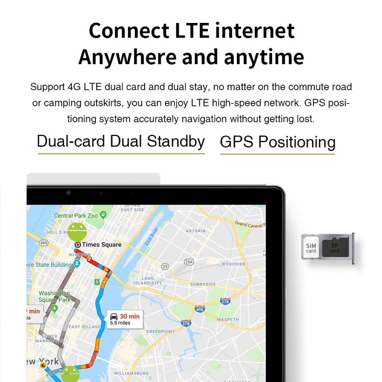 Android 10.0, Helio MT6771V Octa Core up to 2.0GHz, Support Dual SIM & OTG & Bluetooth & Dual Band WiFi, EU Plug (Black+Grey)
