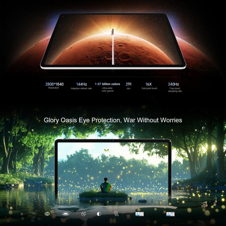 Honor Pad GT WiFi Tablet PC, 11.5 inch 8GB+256GB MagicOS 9.0 Dimensity 8350 Ultra Octa Core