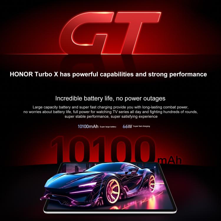 Honor Pad GT WiFi Tablet PC, 11.5 inch 8GB+256GB MagicOS 9.0 Dimensity 8350 Ultra Octa Core
