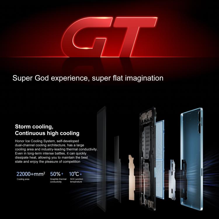 Honor Pad GT WiFi Tablet PC, 11.5 inch 8GB+256GB MagicOS 9.0 Dimensity 8350 Ultra Octa Core