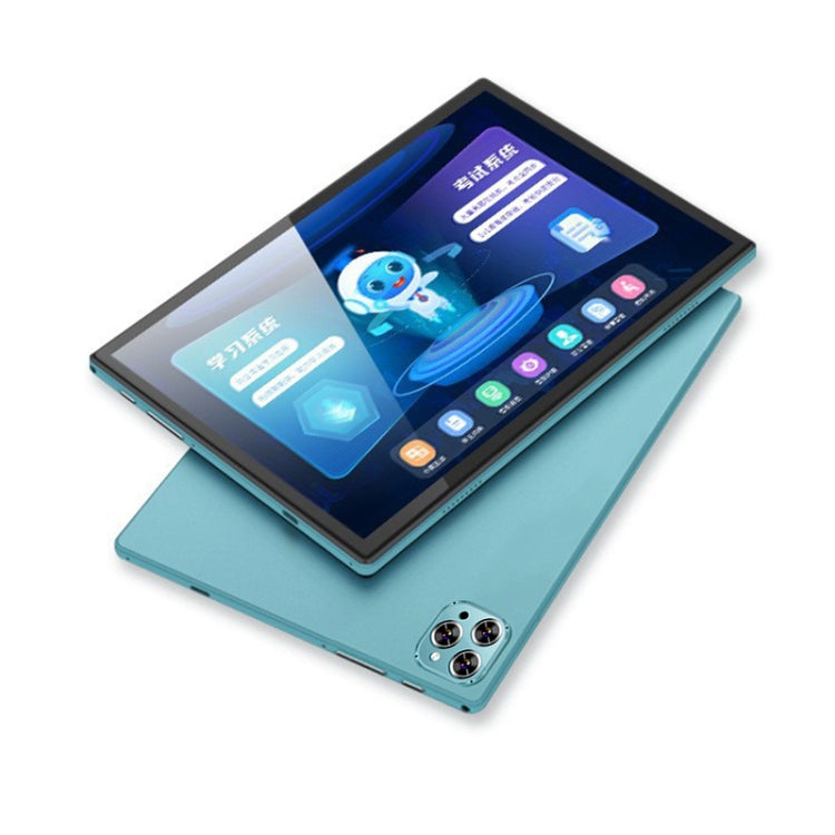 Y22 10.1 inch Smart Learning Tablet PC Combo Set, 4GB+32GB, Android 10 MTK6755 Octa Core, 4G Network, with Leather Case + Keyboard, US Plug (Light Green)