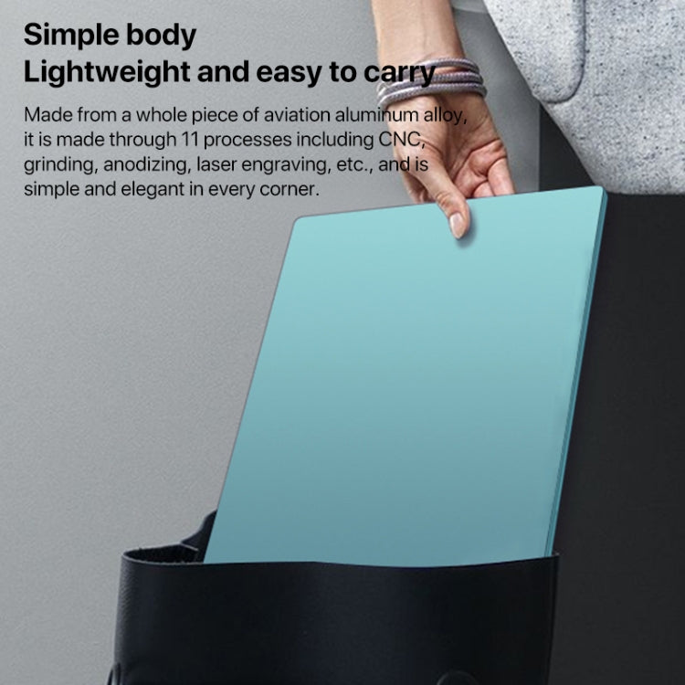 Y22 10.1 inch Smart Learning Tablet PC Combo Set, 4GB+64GB, Android 10 MTK6755 Octa Core, 4G Network, with Leather Case + Keyboard, US Plug (Light Green)