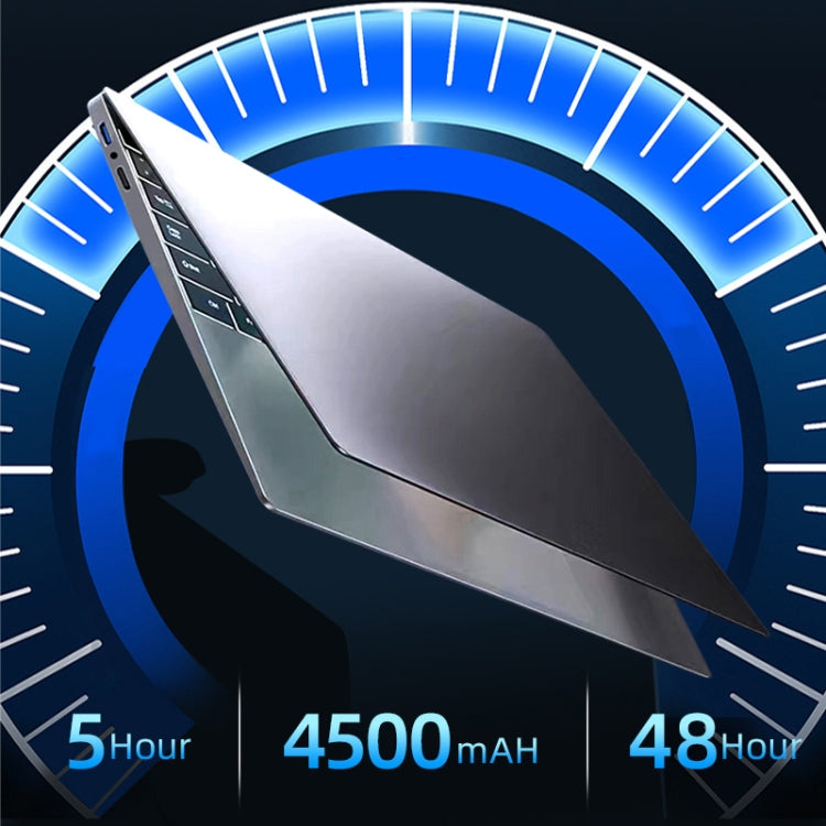 H15 15.6 inch Ultrathin Laptop, 16GB+256GB, Windows 11 Intel Processor N95 Quad Core, US Plug