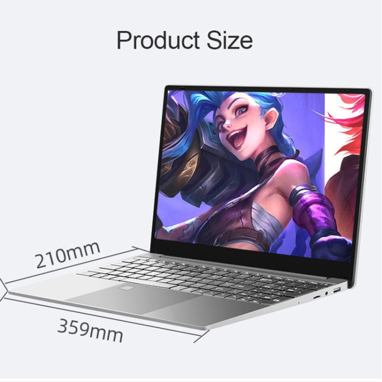H15 15.6 inch Ultrathin Laptop, 16GB+128GB, Windows 11 Intel Celeron N5095 Quad Core, EU Plug
