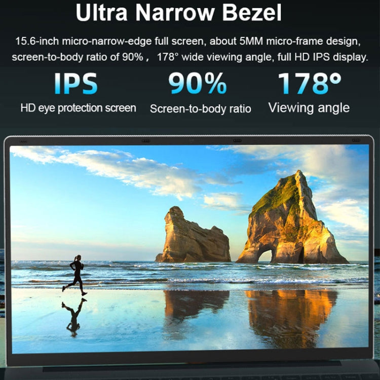 H15 15.6 inch Ultrathin Laptop, 16GB+1TB, Windows 11 Intel Celeron N5095 Quad Core, EU Plug