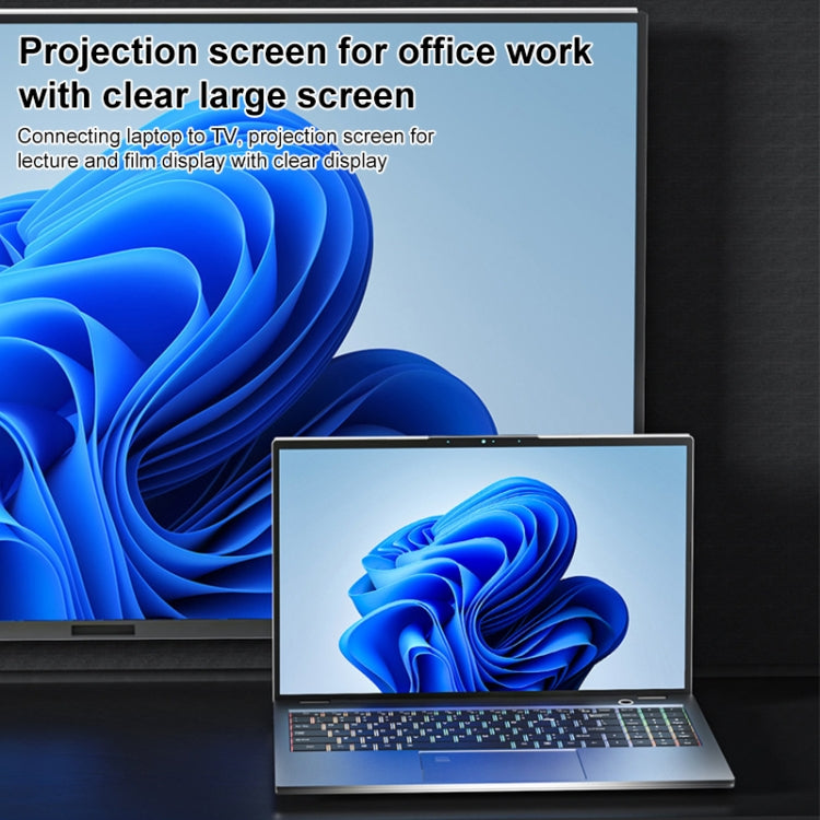 WS07 15.6 inch Ultrathin Laptop, 16GB+1TB, Windows 11 Intel Core i7-1355U Deca Core, US Plug (Space Grey)