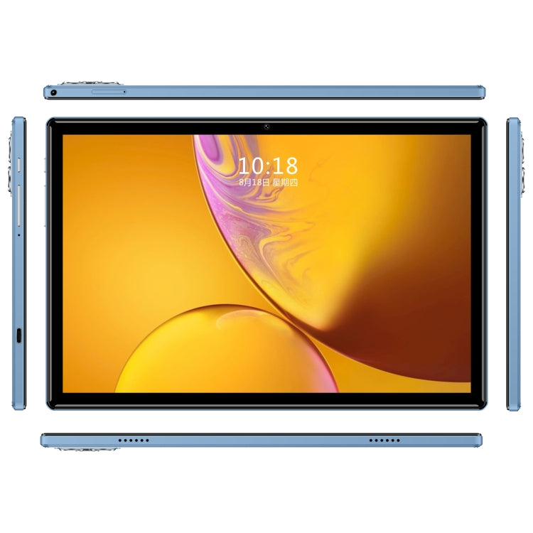 P30 10.1 inch 4G LTE Tablet PC, 4GB+32GB, Android 8.1 MTK6755 Octa Core, Support Dual SIM, US Plug (Blue)