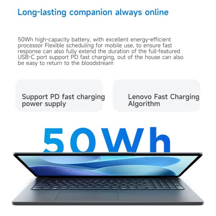 Lenovo XiaoXin 16 SE 2025 Laptop, 16 inch, 16GB+512GB, Windows 11, Intel Core i5-13420H 8-Core, US Plug