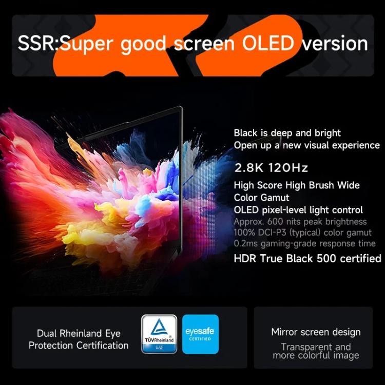 Lenovo XiaoXin Pro 14 2024 Laptop, 14 inch, 32GB+1TB, Windows 11, AMD Ryzen 7 8845H 8-Core, US Plug