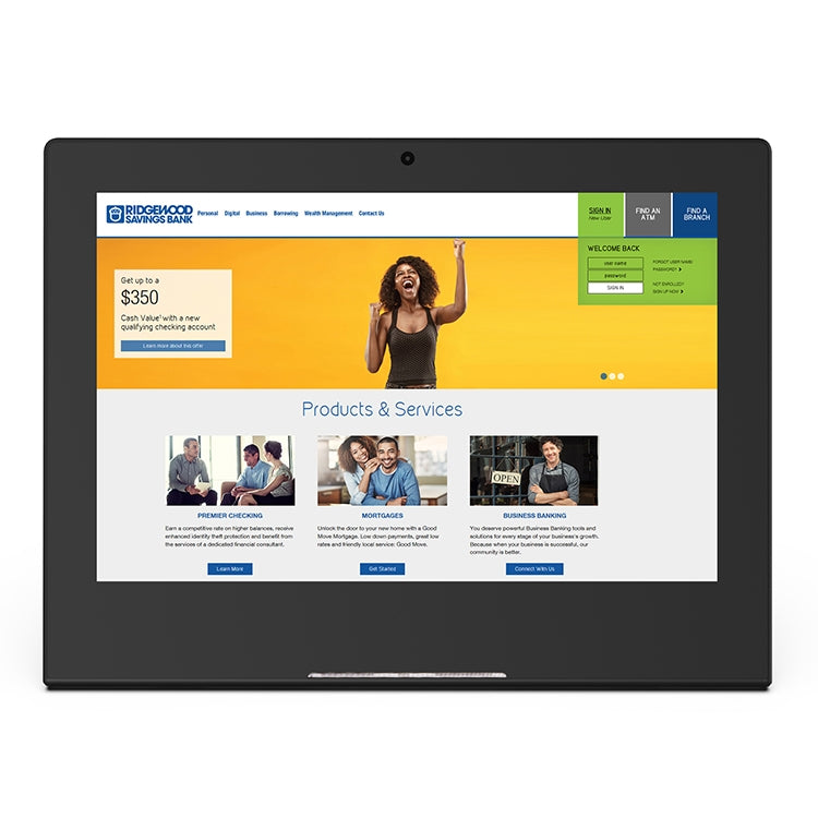 WL1012T 10.1 inch IPS Screen All in One PC, 2GB+16GB, Android 8.1, Quad Core Cortex A17, 1.8G, RK3288, Support RJ45 & Bluetooth & WiFi & TF Card & HDMI