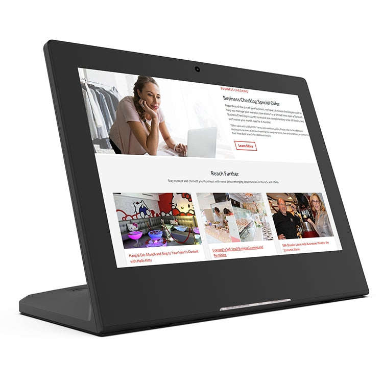 WL1012T 10.1 inch IPS Screen All in One PC, 2GB+16GB, Android 8.1, Quad Core Cortex A17, 1.8G, RK3288, Support RJ45 & Bluetooth & WiFi & TF Card & HDMI