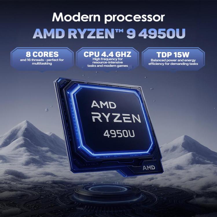 G16 Air 15.6 inch Gaming Laptop, 32GB+1TB, Windows 11 Pro AMD Ryzen 9 4950U Octa Core, EU Plug