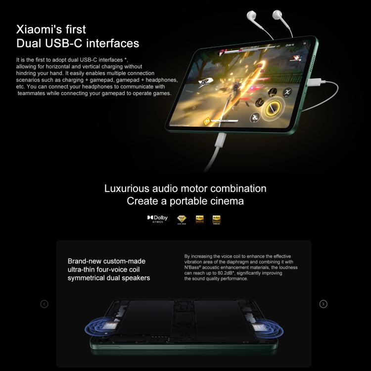 Xiaomi REDMI K Pad 8.8 inch, 8GB+256GB, HyperOS 2, MediaTek Dimensity 9400+ Octa Core CPU