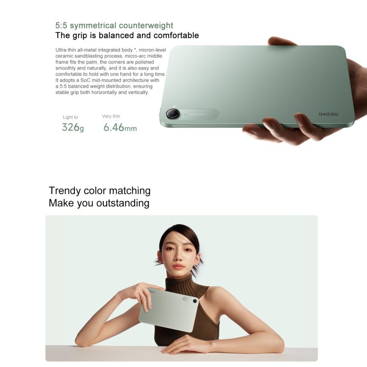 Xiaomi REDMI K Pad 8.8 inch, 8GB+256GB, HyperOS 2, MediaTek Dimensity 9400+ Octa Core CPU