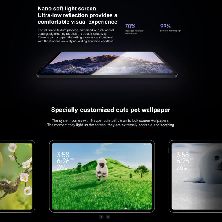 Xiaomi Pad 7S Pro 12.5 inch, 12GB+512GB, HyperOS 2, XRING O1 3nm Deca Core CPU