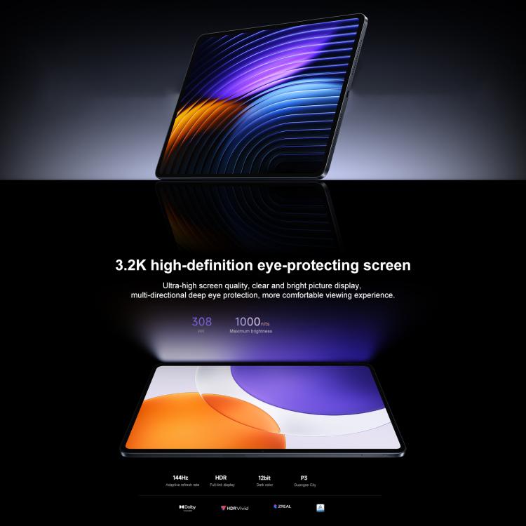 Xiaomi Pad 7S Pro 12.5 inch, 16GB+512GB, HyperOS 2, XRING O1 3nm Deca Core CPU